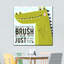 «Brush Dino», impression sur toile-83202035