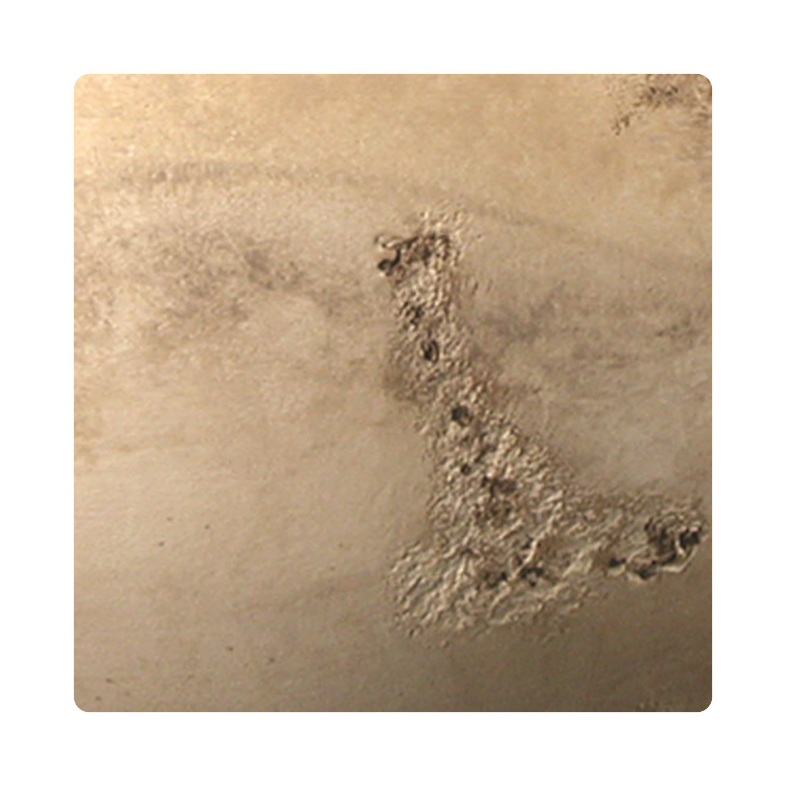 Single Light Ceramic Dimmable Flush Mounted Sconce, Greco Travertine