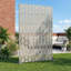 Metal Privacy Screen Fence Panel Square Pattern-580097891-580097897