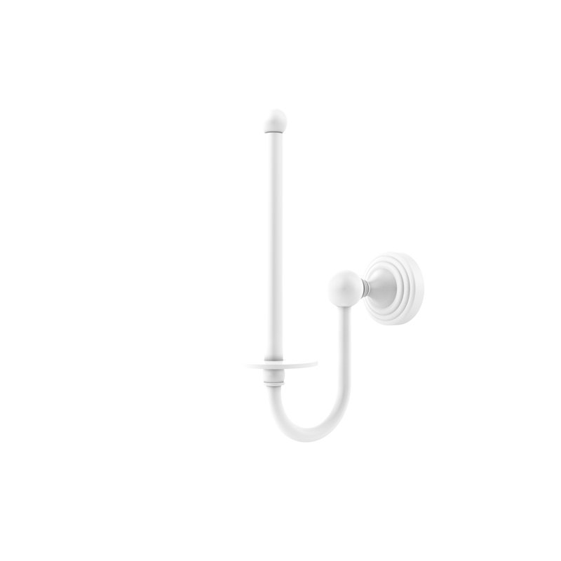 Porte-papier hygiénique vertical Godin, Blanc mat