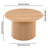 Wood Sofa Side Table-691595618-691595616