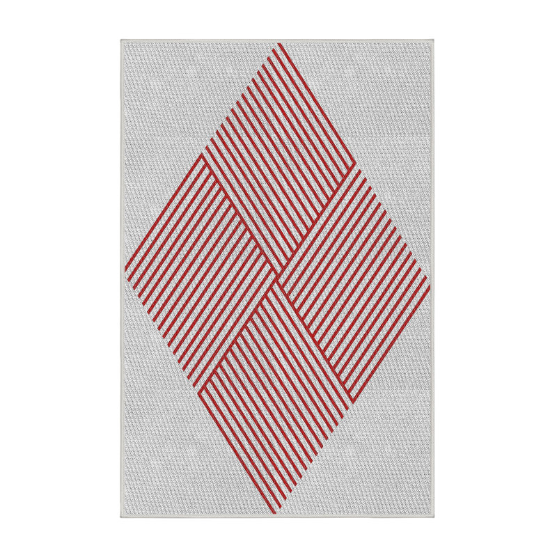 Geometric Indoor Rug, Rectangle 8' x 10'
