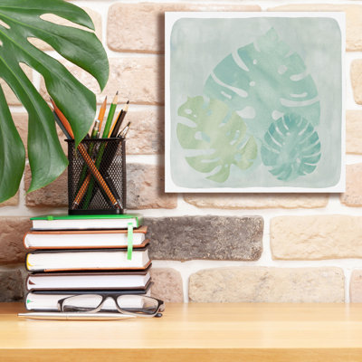 «Botanical 2 F» par Erin Clark, art mural sur toile