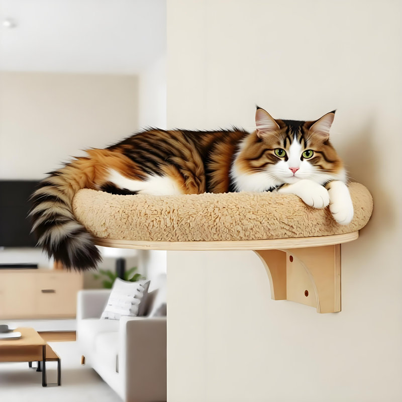 Lit pour chat mural