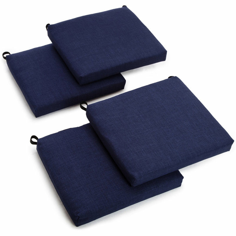 Outdoor 3'' Seat Cushion, Azul