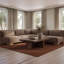 Chaise d'angle June - brun foncé-506578533