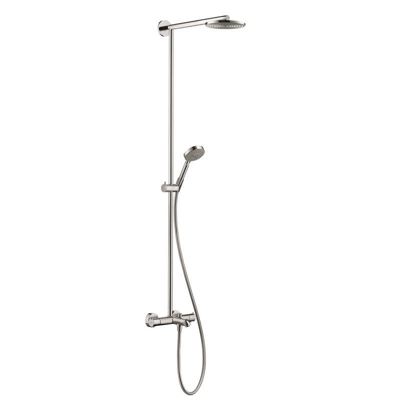 Système de douche complet thermostatique Raindance, Chrome
