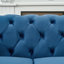Canapé 67 po Chesterfield FabricVelvet Upholstery Fabric-1639090328