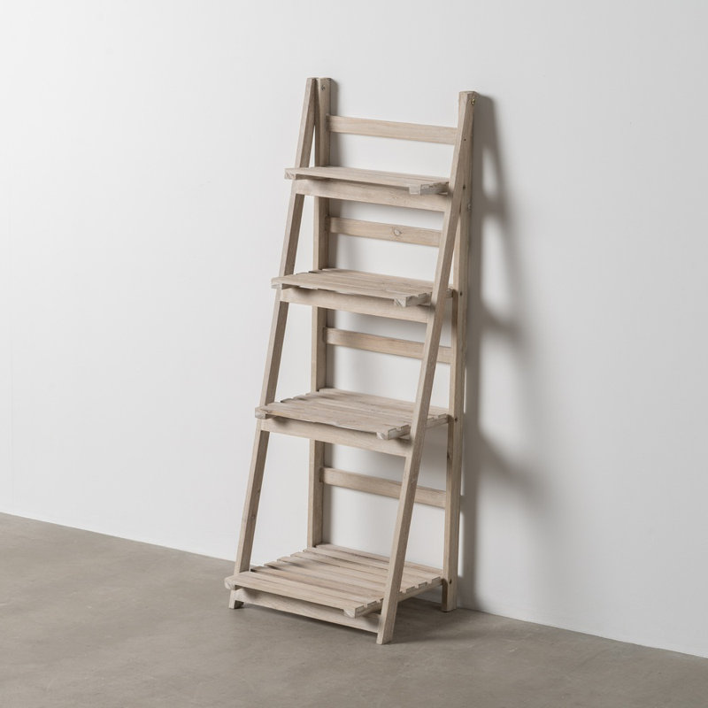 Frederico 41.5cm W Solid Wood Shelving Unit
