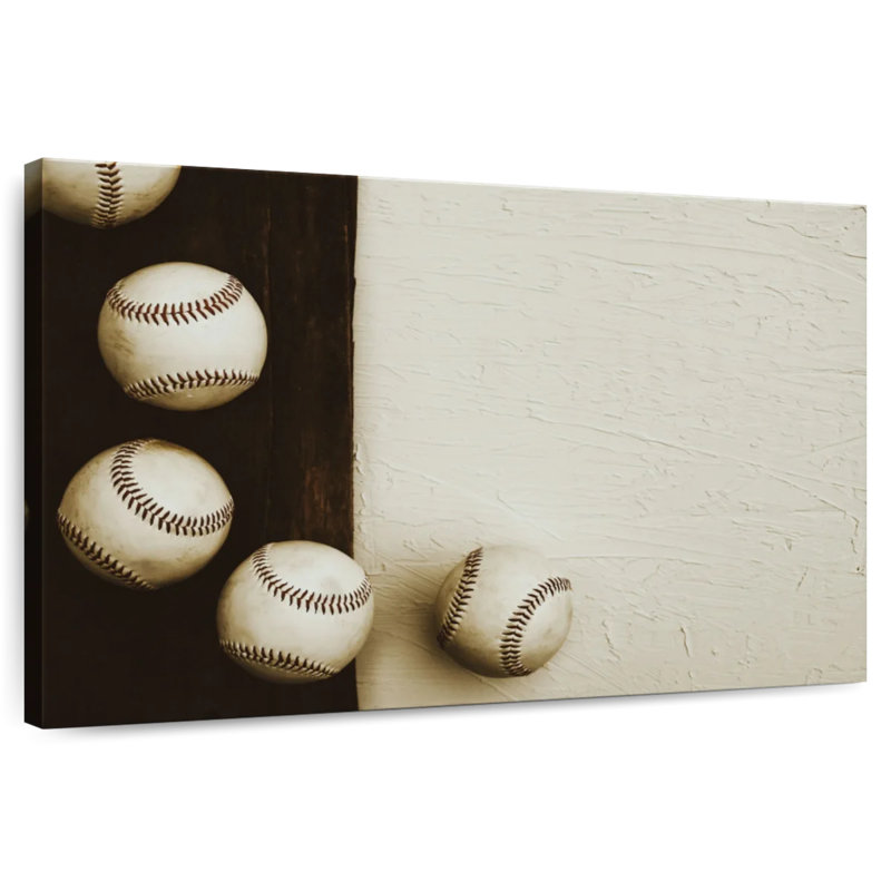 Billes de baseball Sirci, H 30 po x l 45 po