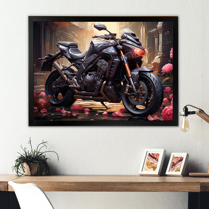 Harmonie de vélo la plus rapide, Cadre simple noir, H 24 po x l 32 po x P 1 po