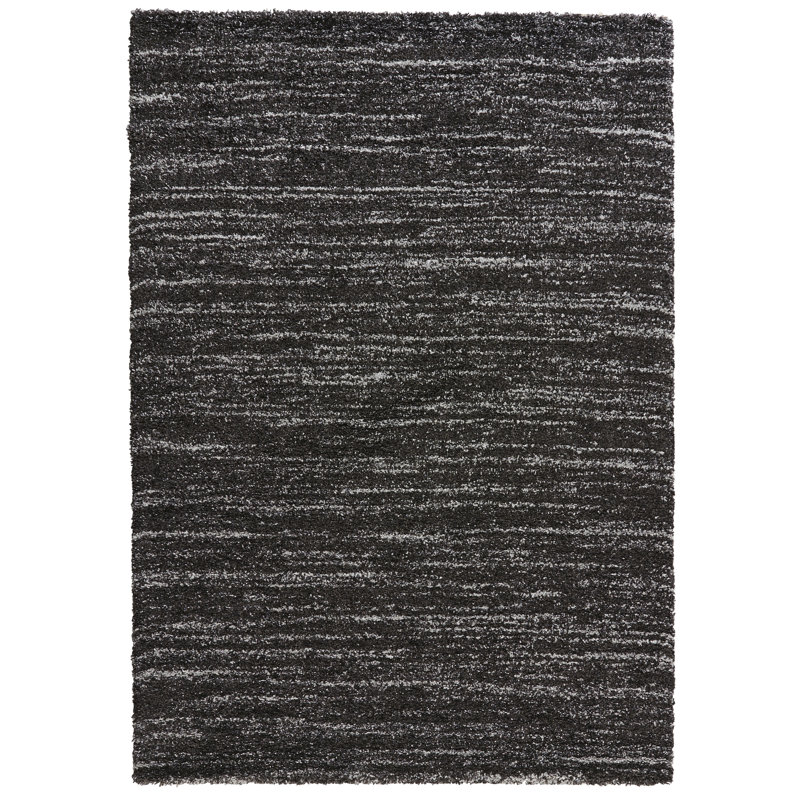 Nomadic Dark Grey Rug, Rectangular 200 x 290cm