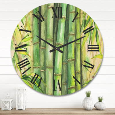 Solid Wood Wall Clock
