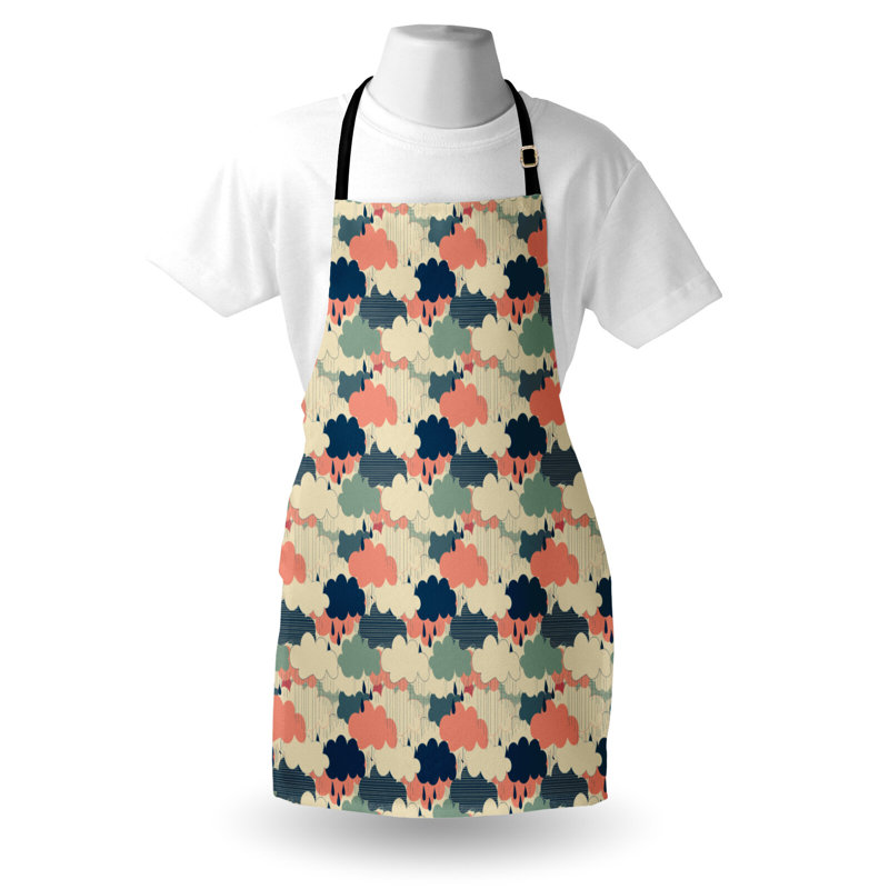 No Pattern Bib Apron