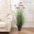 48" Artificial Potted Grass With Flowers-607294753