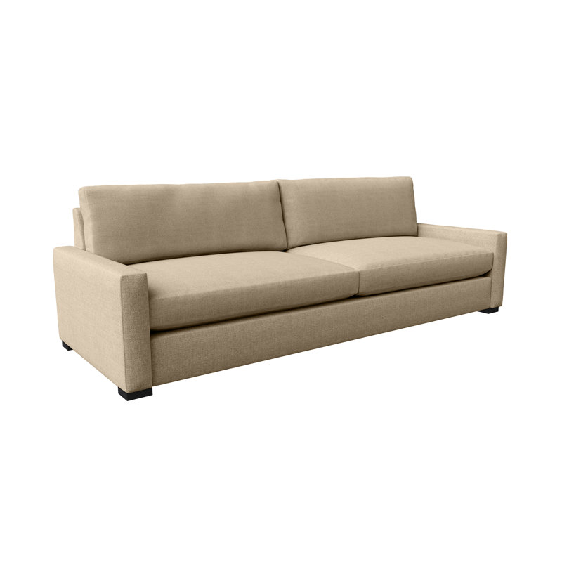 Lyns Upholstered Sofa, Flax Revolution®, 3, 34'' H X 105'' W X 44'' D