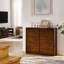 Buffet avec 2 trous de sortie, armoire de rangement, armoire d'appoint