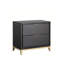 Edmund 2 - Drawer Nightstand