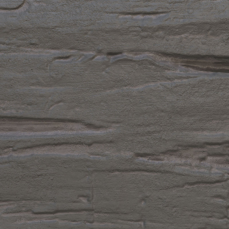 Poutre de plafond en bois artificiel Timberthane, 6"H x 4"W, Ardoise, 10'L