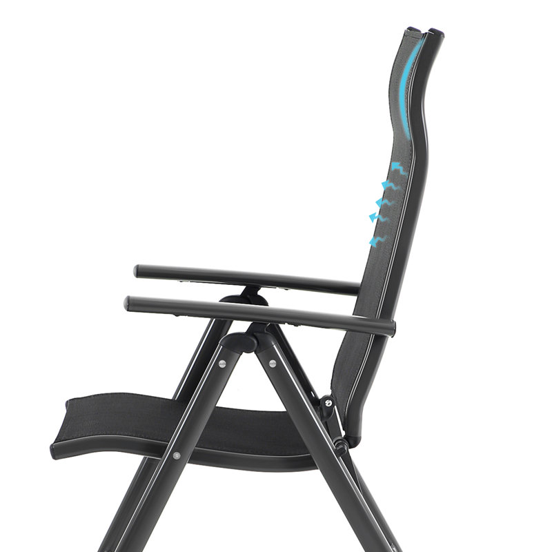Sun Lounger, Black