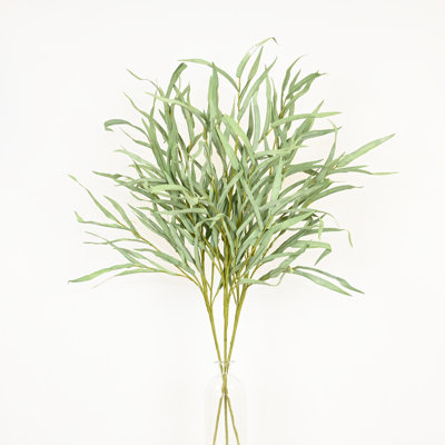 Branche d'eucalyptus artificiel de 36 po pour vase de remplissage, bouquet de fleurs à longues tiges de verdure de ferme pour décoration de table de centre de table de bureau à domicile
