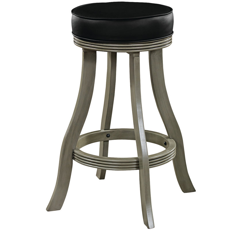 Jaquelin 30" Swivel Bar Stool By RAM Game Room, Slate