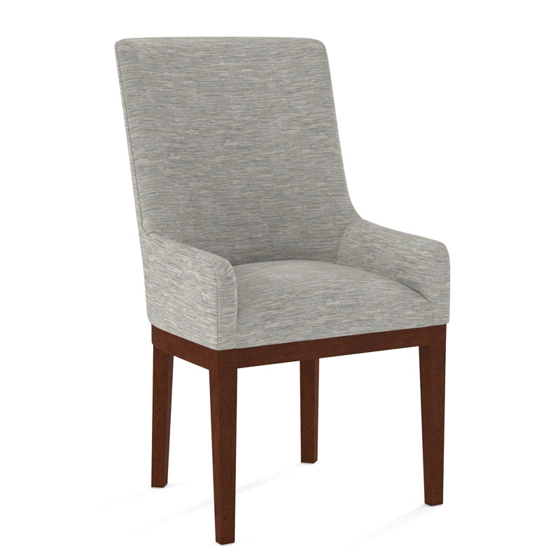 Upholstered Arm Chair, 61555-75, Espresso