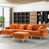 Velours orange