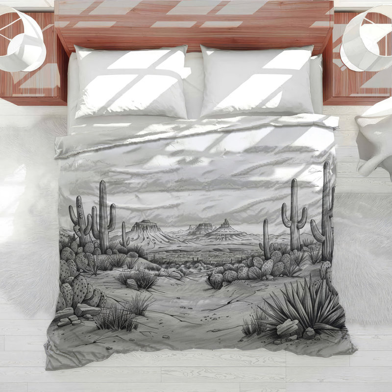 Blend Desert Cotton Blend Comforter, King Comforter