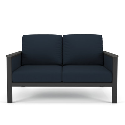 Townsend 55'' Wide Outdoor Loveseat with Sunbrella® Cushions