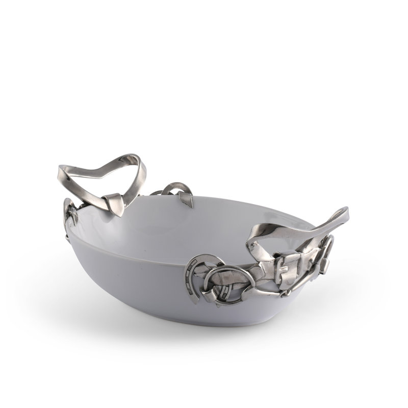 Equestrian Ceramic Decorative Tray