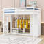 Lit mezzanine avec garde-robe, tablettes et armoire-948970014-948970012