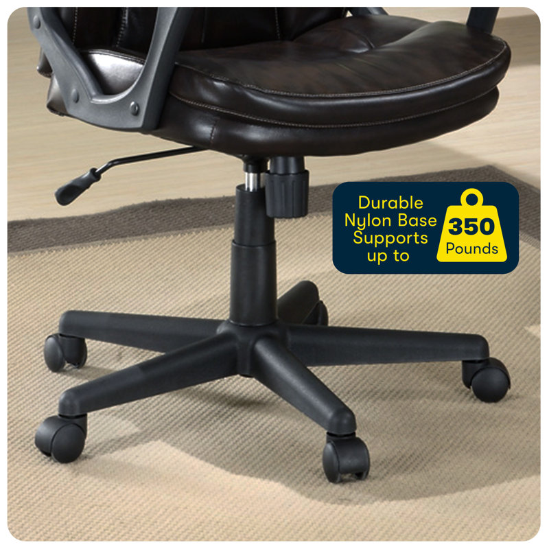 Serta Mitchell Ergonomic Manager's Office Chair, Roasted Chestnut Brown