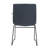 Lagan Leather/Polyester Office Guest Chair – Ergonomic Desk & Conference Seating with Stainless Steel Base, Fixed Arms & Lumbar Support-1020249381