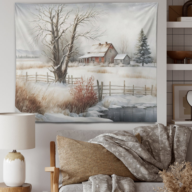 Polyester Tapestry, 50" H x 60" W