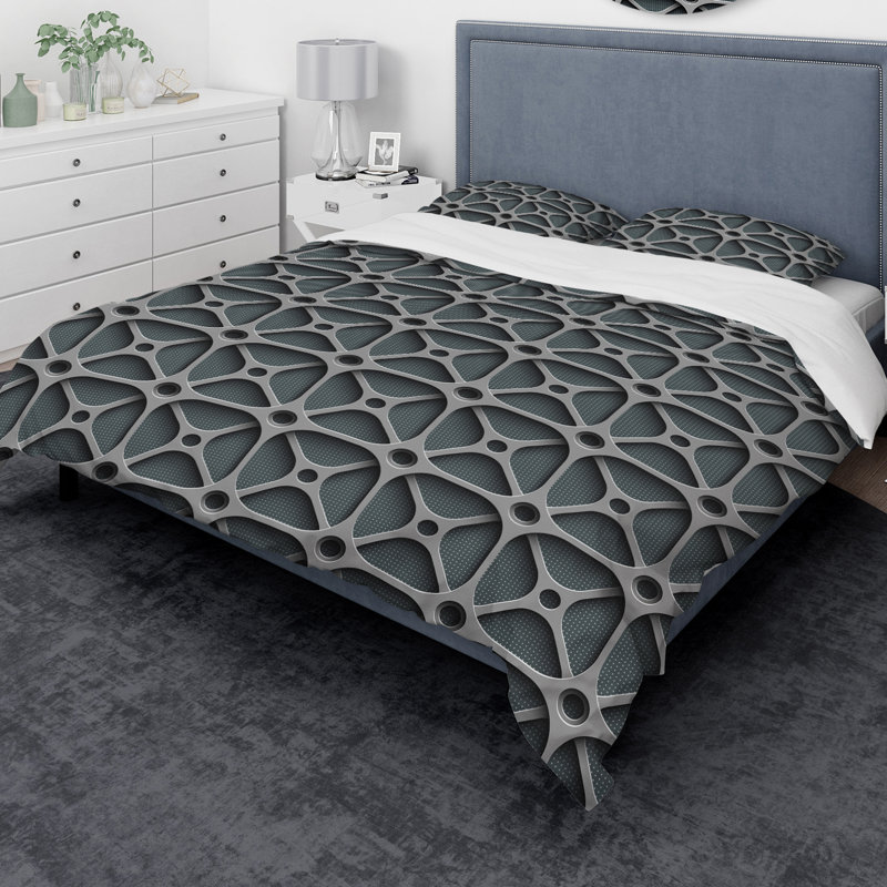 Ensemble de housse de couette designart technology, Housse de couette très grand + 2 taies décoratives