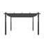 10x20ft Aluminium Pergola with Retractable Roof-519771211-519771213