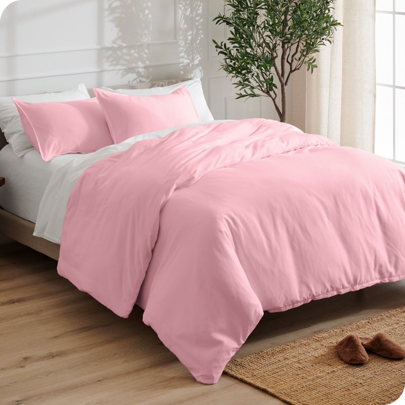 Ensemble de housse de couette en microfibre moderne et contemporain, Housse de couette simple / simple TG + 1 taie déc