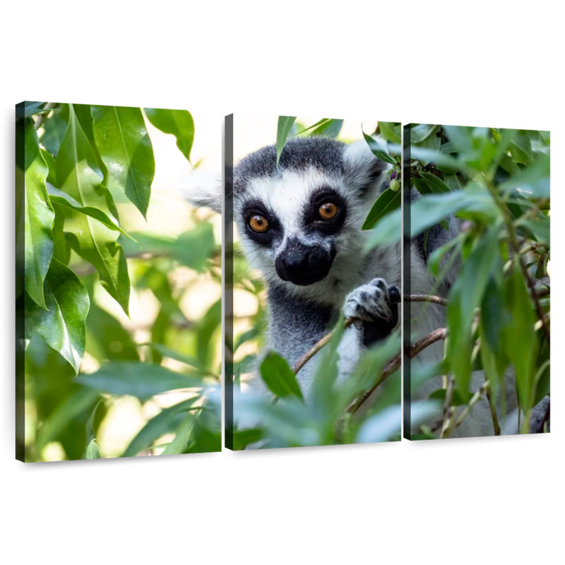 Forest Lemur, 36" H x 57" W