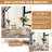 Arched Full Length Mirror with Stand, Aluminum Alloy Frame Floor Full Body Mirror-678386813-678386810