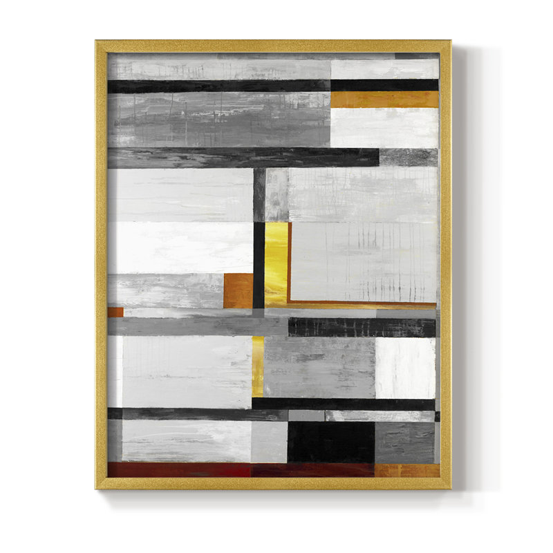 Reproduction encadrée Retro Spectrum V7 - bois massif, H 14 po x l 11 po