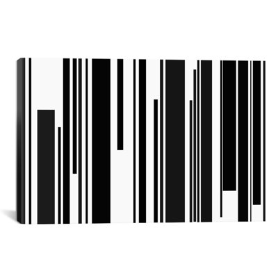 « striped piano keys », impression sur toile