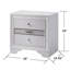 Table de chevet contemporaine 1Pc-1740526645