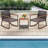 Arjen Acacia Wood Wicker 2 - Person Patio Conversation Set with Cushions-1002337895