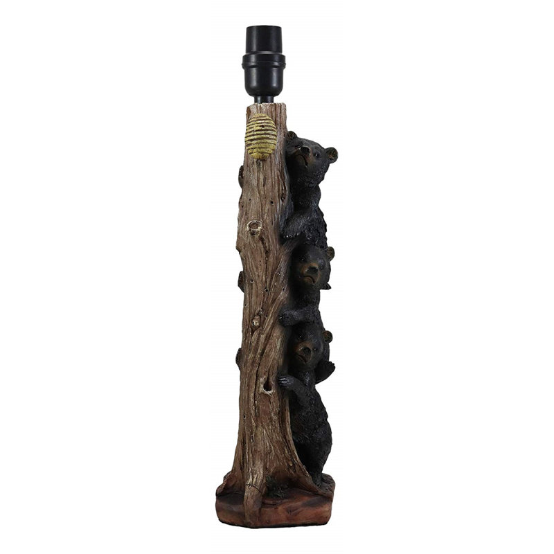 Lampe de table 21,75" rustique de cabine sauvage décoration Geralyn