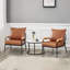 Fauteuil capitonné large de 24 po Barthelmess