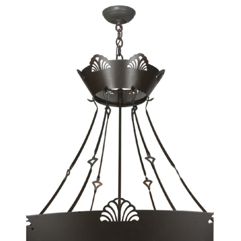 Shell And Ribbon 8 - Light Pendant