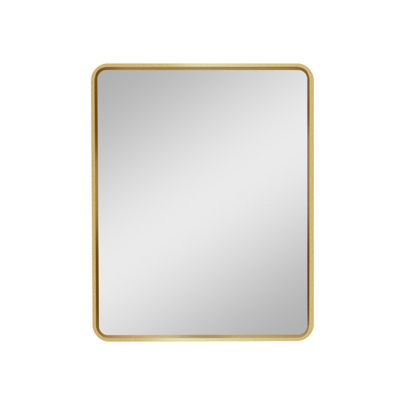 Armoire à pharmacie murale ou en métal avec miroir, H 30 po x l 24 po x P 4,9 po, Noir / argenté, No