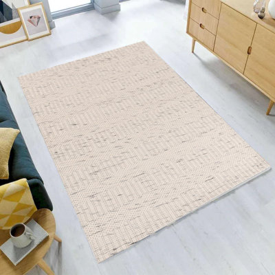 Chinook blanc avec tapis gris