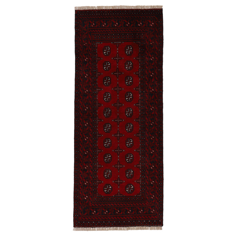 Oriental Hand Woven Area Rug, Runner 80 x 200cm